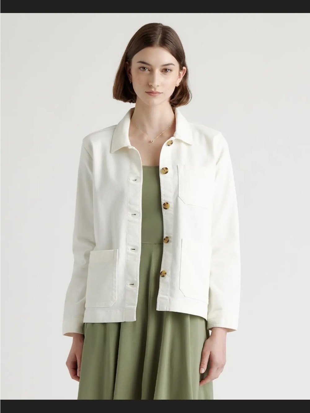 Quince Organic Comfort Stretch Chore Jacket